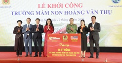 T&T Group và SHB đồng hành cùng Bộ Công an xây dựng Trường mầm non Hoàng Văn Thụ tại Lạng Sơn