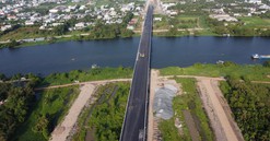 Chỉ vài tháng nữa, chính thức khánh thành cây cầu trọng yếu bắc qua sông Sài Gòn