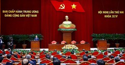 Toàn văn phát biểu bế mạc của Tổng Bí thư tại Hội nghị lần 2 Ban chấp hành Trung ương Đảng khóa XIV