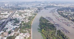 Trước khi lên thành phố trực thuộc Trung ương, tỉnh lớn nhất Nam Bộ sẽ hoàn thiện tuyến đường ven sông gần 5km