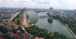 Chỉ nửa tháng nữa, chính thức đưa tuyến đường ven hồ nước tự nhiên lớn thứ 2 Hà Nội vào hoạt động