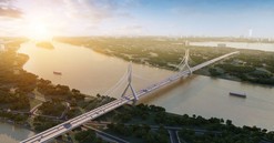 Siêu cầu gần 20.000 tỷ bắc qua dòng sông biểu tượng do liên danh Vingroup thực hiện có chuyển động mới