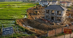 Kể từ nay, chuyển đất trồng lúa sang đất ở trái phép có thể bị phạt đến 400 triệu đồng