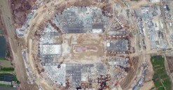 Sân vận động lớn thứ 2 Việt Nam, sức chứa gấp rưỡi sân Mỹ Đình: Đang xây dựng khán đài, khoảng 11 tháng nữa hoàn thành