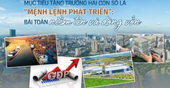 Mục tiêu tăng trưởng hai con số là “mệnh lệnh phát triển”: Bài toán niềm tin và dòng vốn