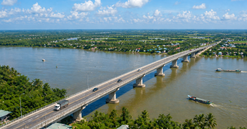 Sắp hình thành cây cầu dài 9km kết nối 2 tỉnh Đồng bằng sông Cửu Long