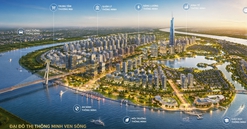 TP tương lai của Việt Nam sắp có đại đô thị thông minh ven sông hơn 3.100ha, quy mô dân số tới 230.000 người