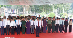 Tổng Bí thư, Chủ tịch nước Tô Lâm dâng hương tại Nghĩa trang Liệt sỹ Tân Biên