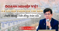 GS.TS. Lê Hồng Hạnh: “Đã đến lúc doanh nghiệp Việt tự mình xoay trục, đón gió Đông để vươn lên”