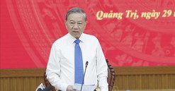 Tổng Bí thư, Chủ tịch nước Tô Lâm: Tái định vị không gian phát triển Quảng Trị với chiến lược “vươn Đông, tỏa Tây”
