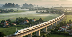 Sắp xây dựng tuyến đường sắt cao tốc gần 150.000 tỷ, rút ngắn quãng đường Hà Nội - Hạ Long còn 30 phút