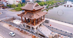 Sắp hoàn thành cây cầu trăm tỷ mang kiến trúc cung đình độc đáo tại vùng đất cố đô