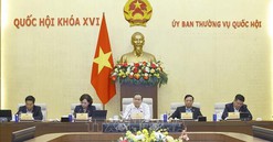Ủy ban Thường vụ Quốc hội cho ý kiến về dự thảo Nghị quyết giảm thuế xăng, dầu