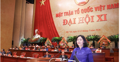 Bà Bùi Thị Minh Hoài tiếp tục giữ chức Chủ tịch UBTW MTTQ Việt Nam khóa XI