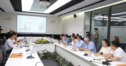 Hội đồng Giám khảo Chung khảo Giải thưởng Quốc gia Bất động sản Việt Nam lần thứ II làm việc CTCP Phát triển Bất động sản Văn Phú