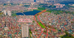 Tăng tốc giải phóng mặt bằng tuyến vành đai gần 9.000 tỷ xuyên tâm Thủ đô, đoạn qua Thanh Xuân