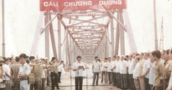 Cây cầu thép - bê tông đầu tiên được thiết kế và xây dựng hoàn toàn bởi kỹ sư, công nhân Hà Nội sẽ được mở rộng