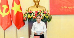 Chủ tịch Quốc hội Trần Thanh Mẫn chủ trì Hội nghị Ban Thường vụ Đảng ủy Quốc hội