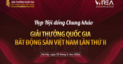 Hôm nay diễn ra Họp Hội đồng Chung khảo Giải thưởng Quốc gia Bất động sản Việt Nam lần thứ II