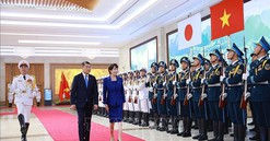 Thủ tướng Lê Minh Hưng chủ trì Lễ đón chính thức Thủ tướng Nhật Bản