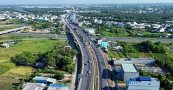 Trục đường 7km 6 làn từ TP. HCM xuống tỉnh biên giới giáp Campuchia sắp hoàn thành