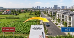 Chuyển mục đích sử dụng đất sang đất ở: Mốc thời gian 1/7/2014 sẽ được áp dụng thế nào, chi tiết cụ thể ra sao?