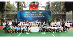 Giải Pickleball Hiệp hội Bất động sản Việt Nam lần thứ I: Sân chơi ấn tượng và đầy cảm xúc