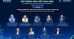 Trước giờ G Diễn đàn Bất động sản Việt Nam 2026: Chân dung dàn doanh nhân ngồi "ghế nóng" tọa đàm "Doanh nghiệp bất động sản trong mô hình tăng trưởng mới"