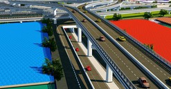 Thành phố trẻ và rộng nhất Việt Nam sắp làm tuyến đường trên cao hơn 16.000 tỷ: Sở hữu nút giao đa tầng, kết hợp hầm chui và cầu vượt