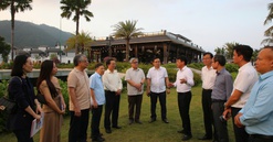 Hội đồng Giám khảo Chung khảo Giải thưởng Quốc gia Bất động sản Việt Nam lần thứ II làm việc với Tập đoàn CEO và khảo sát thực tế dự án Sonasea Vân Đồn Harbor City