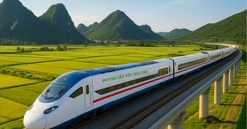 Đường sắt tốc độ cao kết nối Đông Nam Bộ và Đồng bằng sông Cửu Long: Dài gần 300km với 9 nhà ga