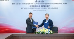 Vinrobotics hợp tác cùng Infineon, phát triển công nghệ lõi cho người máy thế hệ mới