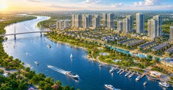 Dự án đại đô thị ven sông gần 820.000 tỷ của liên danh Sunshine Group có chuyển động quan trọng