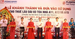 Khánh thành 3 tòa nhà ở xã hội cho thuê dài hạn tại Bắc Ninh