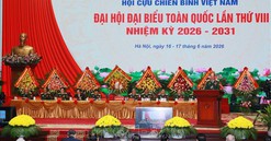 Khai mạc Đại hội đại biểu toàn quốc Hội Cựu chiến binh Việt Nam lần thứ VIII