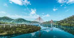 Tây Bắc sắp có cây cầu mới lập kỷ lục Việt Nam: Quy mô 3.100 tỷ, cảm hứng thiết kế từ núi rừng địa phương