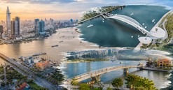 TP giàu nhất Việt Nam sắp có thêm cầu đi bộ bắc qua dòng sông biểu tượng