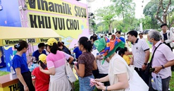 Hàng nghìn trẻ em hào hứng “chơi để học” cùng Vinamilk tại Phú Mỹ Hưng