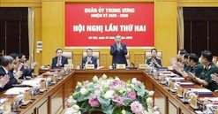 Tổng Bí thư, Chủ tịch nước Tô Lâm chủ trì Hội nghị Quân ủy Trung ương nhiệm kỳ 2025 - 2030 lần thứ hai