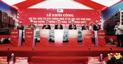 Ninh Bình: Khởi công dự án nhà ở xã hội Tây Phù Vân