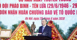 Tổng Bí thư, Chủ tịch nước Tô Lâm: Xây dựng lực lượng Pháo binh - Tên lửa hiện đại, đủ sức hoàn thành nhiệm vụ trong điều kiện mới