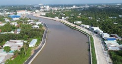 Một tỉnh nhỏ bé phía Nam sắp có tuyến đường ven sông gần 2.000 tỷ