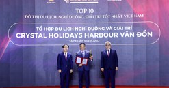 Crystal Holidays Harbour Vân Đồn xuất sắc lọt Top 10 đô thị du lịch, nghỉ dưỡng, giải trí tốt nhất Việt Nam năm 2026
