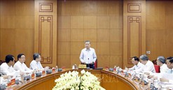 Tổng Bí thư, Chủ tịch nước Tô Lâm: Tạo nền căn bản để chuyển từ ứng phó thiên tai sang quản trị rủi ro thiên tai