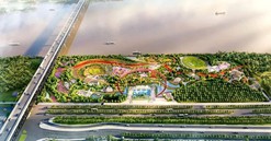 Bắt đầu triển khai xây dựng công viên đầu tiên trên trục đại lộ cảnh quan 27 tỷ USD