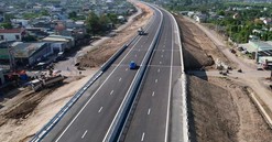 Cuối tháng này, chính thức thông xe tuyến đường 21.500 tỷ nối 2 thành phố giàu nhất Việt Nam