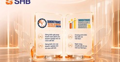 SHB nhận 4 giải thưởng lớn tại Asian Banking & Finance Awards 2026