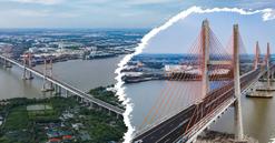 Việt Nam sở hữu siêu cầu dây văng lọt TOP nhiều nhịp nhất thế giới: 144 bó cáp giữ nhịp công trình hơn 3km vượt cửa sông, kết cấu khó thi công bậc nhất