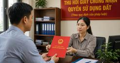 Từ giờ, 6 trường hợp sổ đỏ sẽ bị thu hồi theo quy định mới, người dân cần đặc biệt chú ý