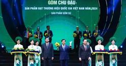 Thương hiệu quốc gia Gốm Chu Đậu vinh dự nhận Giấy khen của Cục An ninh Kinh tế - Bộ Công an